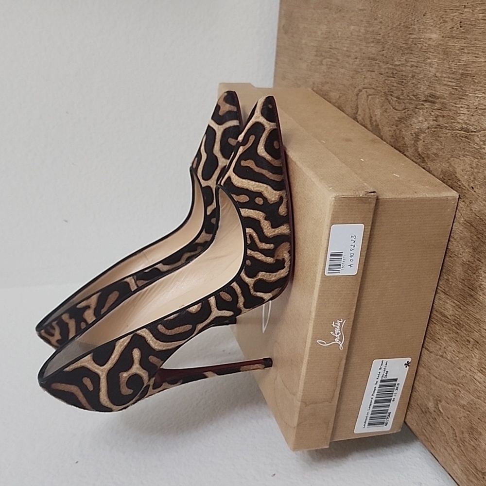 Authentic So Kate Pony Miaou /GG 120  Calfskin Christian Louboutin Heels - Picture 3 of 16